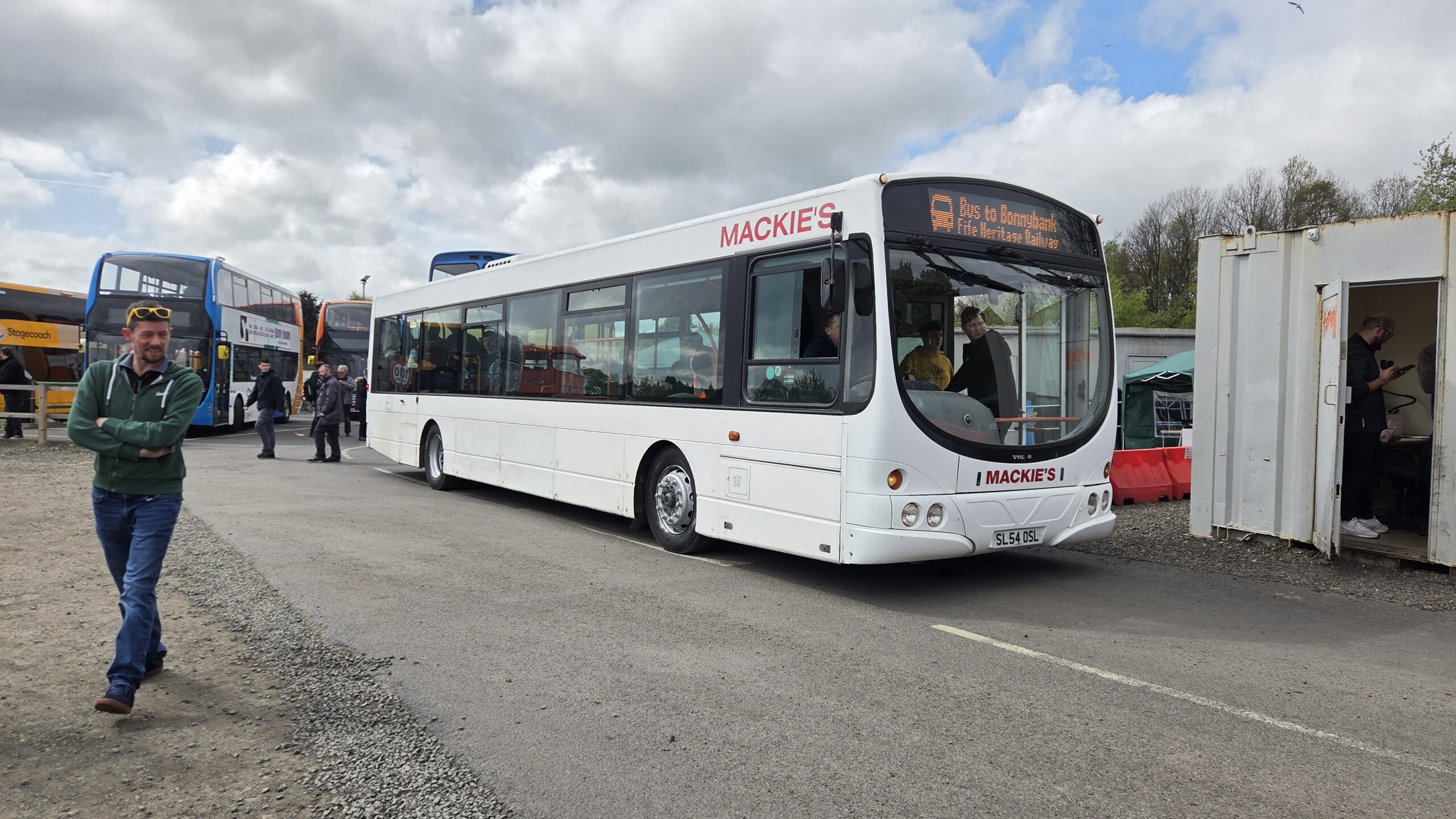 SL54 OSL Volvo B7RLE Mackie's of Alloa